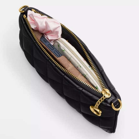 Coach quilted shoulder bag - Picture 3 of 6